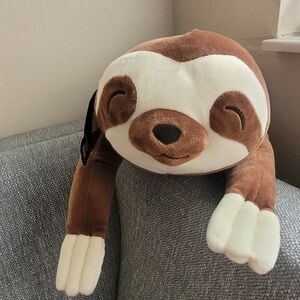 NEW Snoozimals Brown Plush Toy Sloth